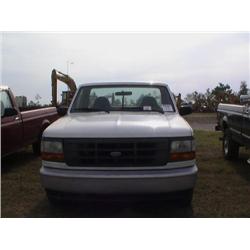 1995 FORD F150 PICKUP, S/N A75549, 6 CYL GAS,