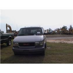1995 GMC SAFARI VAN, S/N B518405, V6 GAS, A/T