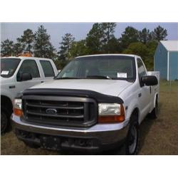 2000 FORD F250 SERVICE TRUCK, S/N A63509, V8