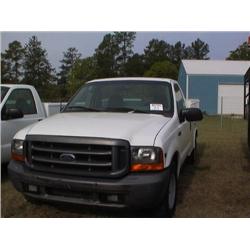 1999 FORD F250 SERVICE TRUCK, S/N A77613, STR