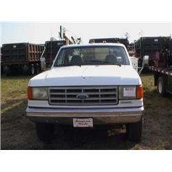 1989 FORD F450 MECHANINCS TRUCK, S/N 03419,