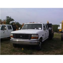 1994 FORD F350 CREW CAB FLATBED, S/N A24828 7