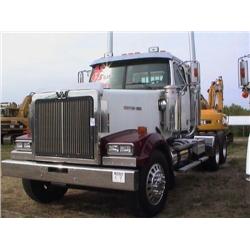 2002 WESTERN STAR T/A TRUCK TRACTOR, S/N K150