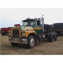 1985 MACK R686ST T/A TRUCK TRACTOR, S/N A0941