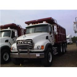 2004 MACK CV713 GRANITE TRI-AXLE DUMP, S/N M0