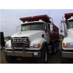 2004 MACK CV713 GRANITE TRI-AXLE DUMP, S/N M0