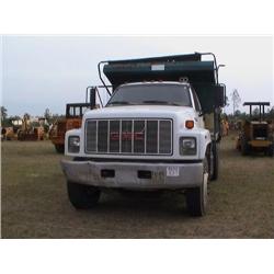 1993 GMC TOPKICK T/A DUMP, S/N J512471 CAT DI