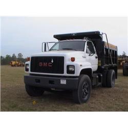1991 GMC TOPKICK S/A DUMP, S/N J521123 3116 C