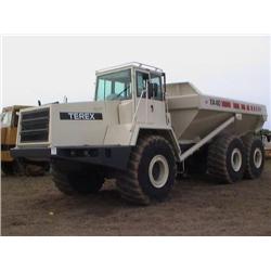 TEREX TA40 END DUMP, S/N A7771047 40T CAP, EC