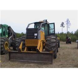 JOHN DEERE 848G GRAPPLE SKIDDER, S/N 1010 200