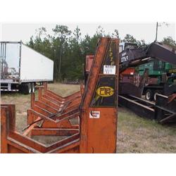 CTR MODEL 42IP SLASHER SAW & CRADLE, S/N NA