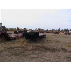 1993 TRANSCRAFT 46' TRI-AXLE DROPDECK, S/N P1