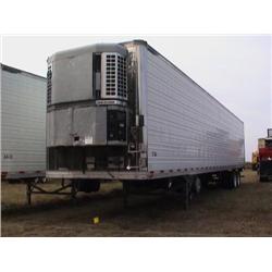 2002 GREAT DANE 53' REEFER TRAILER,  S/N W044