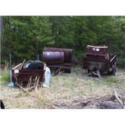 (1) LOT DUMP BODY, TRUCK BED, & MISC