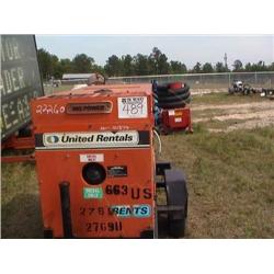 MULTIQUIP 25KW GENERATOR, S/N 7101879  4 CYL