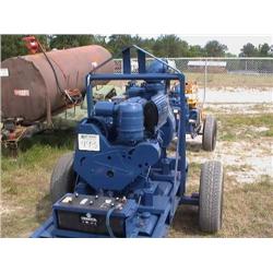 GORMAN RUPP 6" WATER PUMP, S/N 1141505 4 CYL