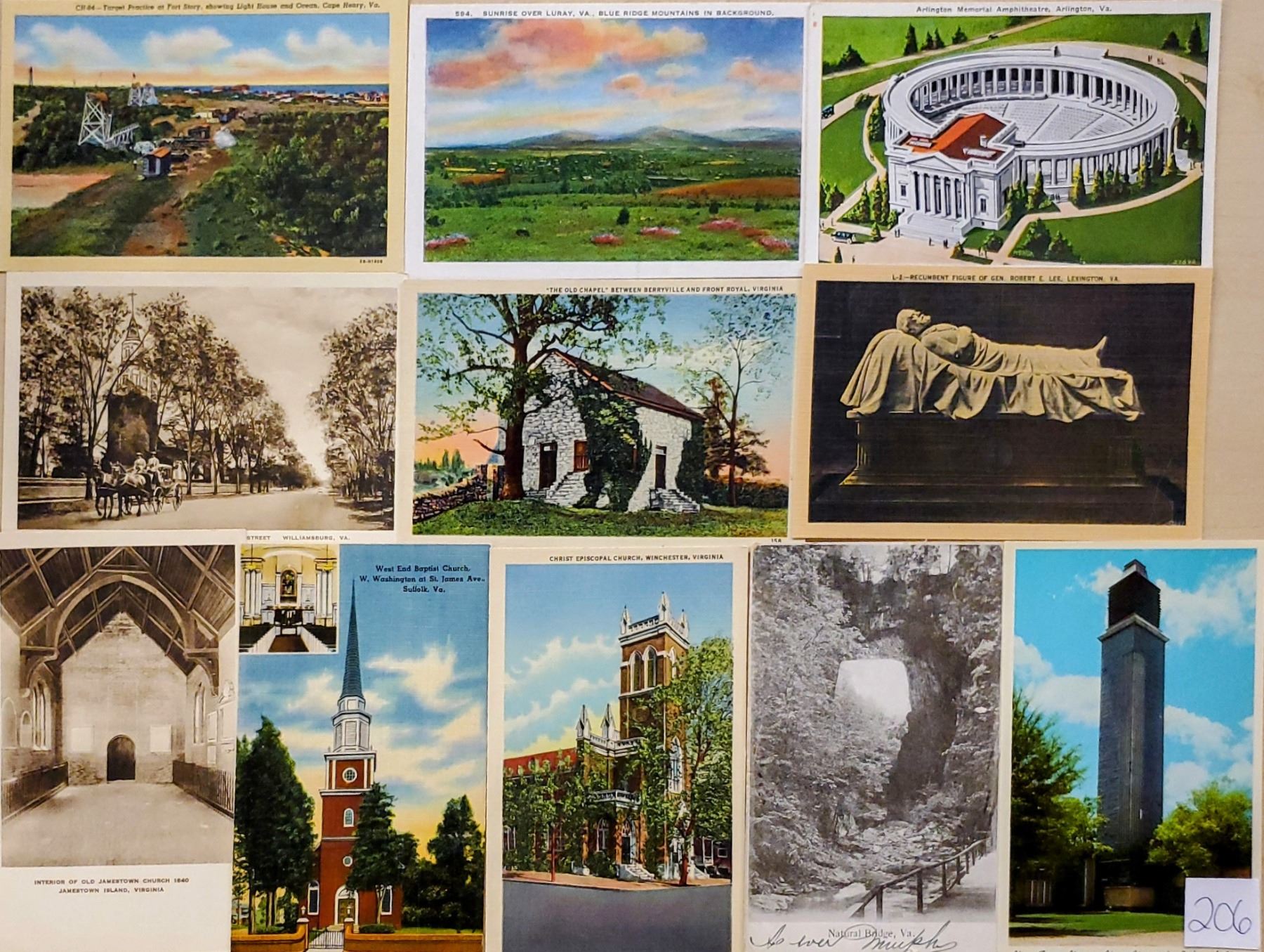 Virginia Postcards 350+