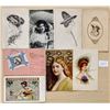 Image 2 : Pretty Lady Greeting Postcards 200+
