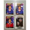 Image 1 : Four Upper Deck portrait rookie cards