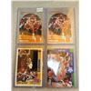Image 1 : 2 Mark Jackson 'Meuendez brothers sitting courtside' + 2 Hidd & Mutombo rookie cards