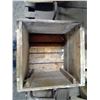 Image 2 : wooden crate 19.5 X 19.5 X 17