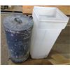 Image 2 : Large flour container and plastic container