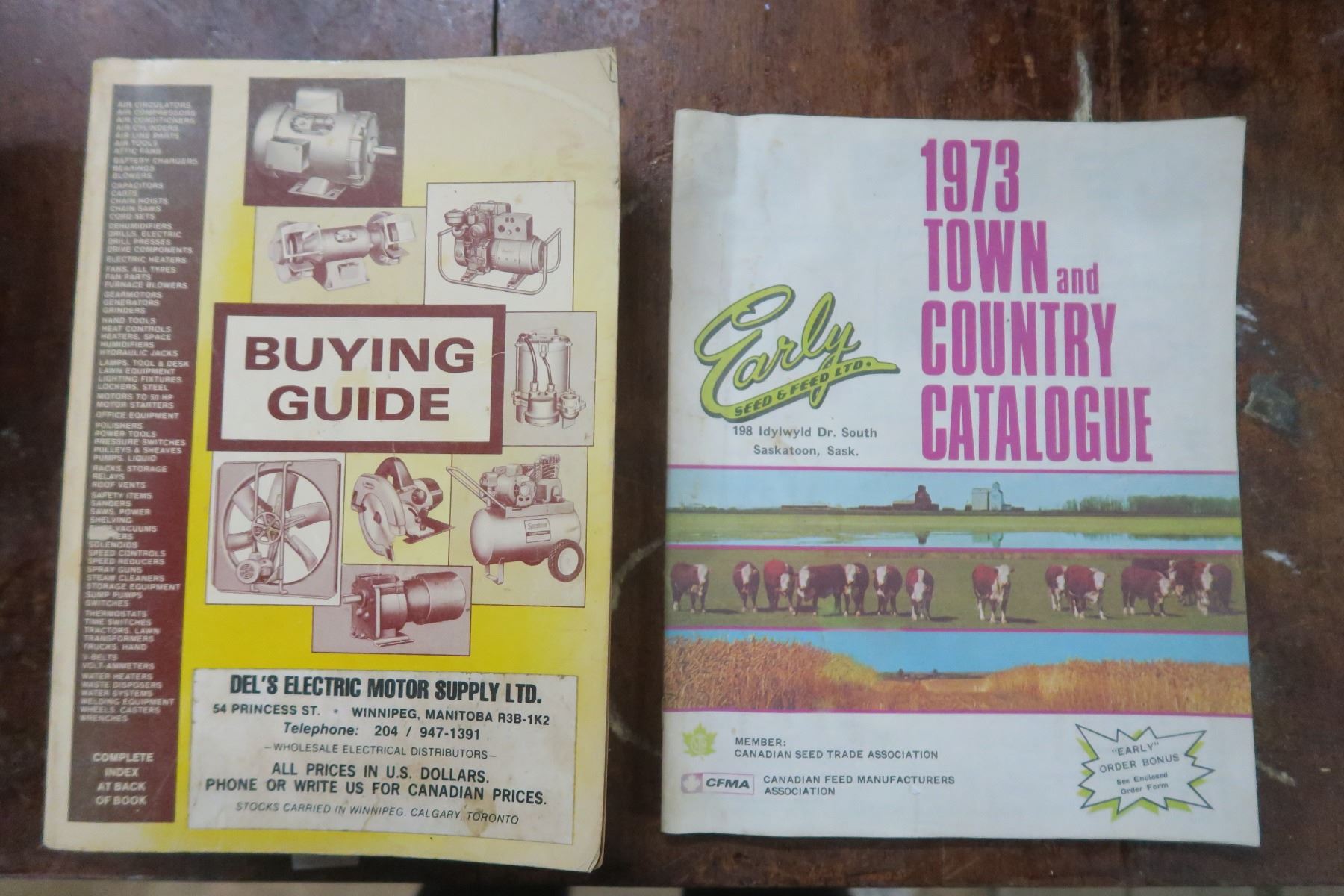 1973 Town and Country Catalogue and 1978 Electrical Product Buying Guide