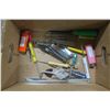 Image 3 : assorted lot of scrapers, nail clippers, screwdrivers, etc.