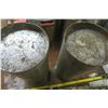 Image 3 : 2 tall metal buckets