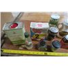 Image 2 : lot of vintage kitchen tins and jars