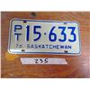 Image 1 : 1 PT Sask plate 1976