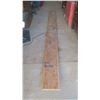 Image 1 : wooden shelf - 113"W x 9.75"D