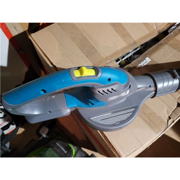 Yardworks blower and weed whipper includes 20 volt battery & recharger - tested, working with strong