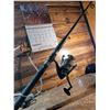 Image 2 : 8' Med. Heavy action spinning rod /reel combo - made by Total Tackle - ready to use, works well no i