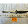 Image 1 : Scuba Dagger  44 Stainless (Japan) Model 408  7 inch handle 2" of blade scrated-Aluminum