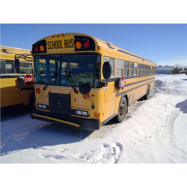 SRSD # 61 school bus  165 000 km 2007 VIN 1BABJCKHX8F247636