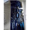Image 2 : 1/2 " drive sockets, wrenches, gas pedal, gear puller and misc in box