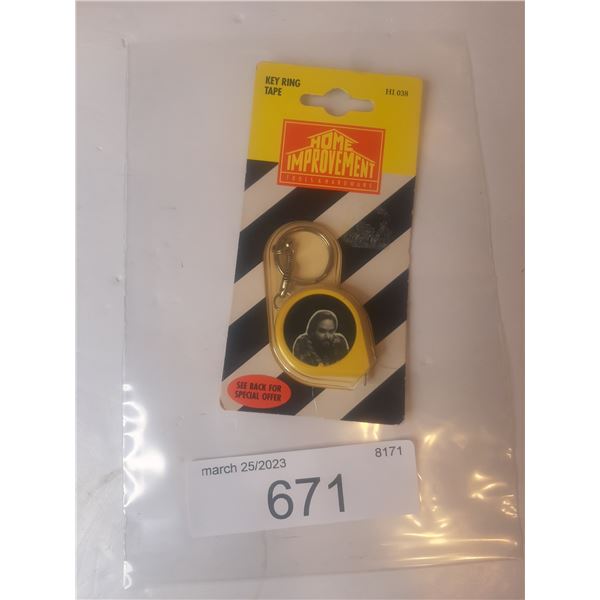 home improvement keyring tape measure