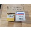 Image 1 : Komatsu loader parts - cab fan motor, thermostat, fuel filter