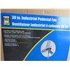 Image 2 : Unused 30" industrial pedestal fan