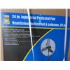 Image 2 : Unused 24" industrial fan