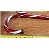 Image 3 : Set of 3, outdoor light up candy canes