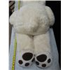 Image 5 : Jumbo White Teddy Bear