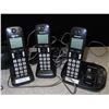 Image 2 : 3 Panasonic phones with docks & main dock + RCA wireless headphones system: CWHP140