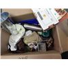 Image 2 : Asst Kitcheware, waterbottle and misc in box