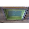Image 2 : Fishing rod rack and Display case without glass - display is 31.5"x23"x16"