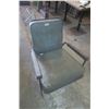 Image 1 : Metal Shop Chair with Cushion