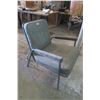 Image 2 : Metal Shop Chair with Cushion