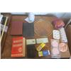 Image 1 : Tblet cases, oil diffuser (no cable), dictionary, bath bombs, etc.