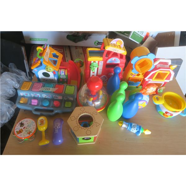 lot of childrens toys